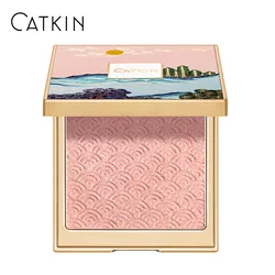 CATKIN 12g Moonlight Contour Palette C02 Light Pink Shimmer Natural Nutritious Moisturizer Oil-control Waterproof Wholesale