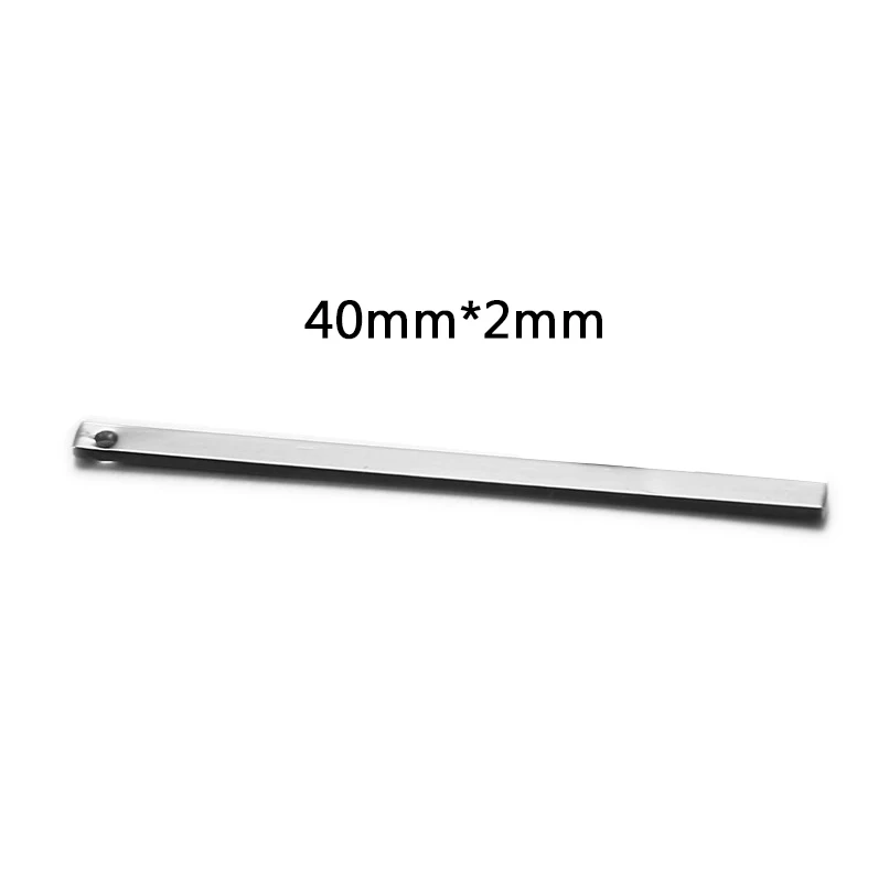 20Pcs/lot Wholesale Alloy Bar Pendant Fit Necklace Bracelet Stick Jewelry Handmade Accessories