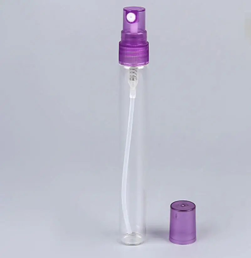 Wholesale 10ml Mini Atomizer Perfume Bottle Empty Liquid Tonic Essential Oil Bottles For Travel LX1066