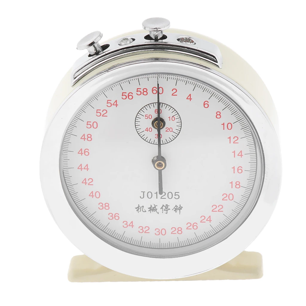 Professional Mechanical Stopwatch Sports Timer Stop Clock Physics Experiment Teaching Instrument Tool 60s