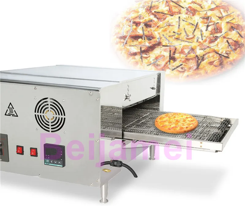 BEIJAMEI Điện Băng Tải Lò Nướng Bánh Pizza, lò nướng Bánh Pizza thương mại tự động, bánh pizza làm máy công nghiệp để bán