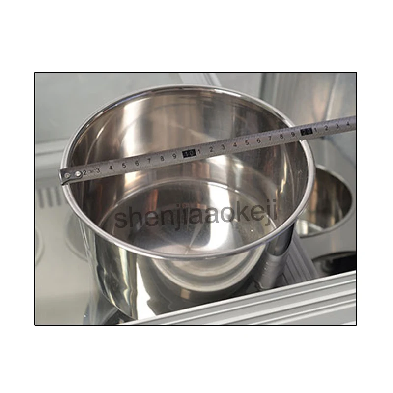 Eis Vitrine Eis Freezers Edelstahl Commercial10 runde barrel oder 14 platz barrel gefrierschrank