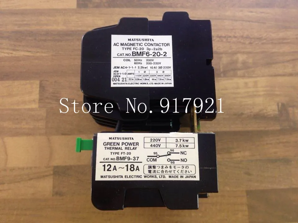 [ZOB] original BMF1-37-20-2 BMF9-37 220V 12-18A genuine original contactor  --2pcs/lot