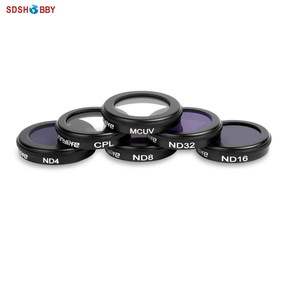 Sunnylife Camera Lens Filter MCUV CPL ND4 ND8 ND16 ND32 Filter for DJI MAVIC 2 ZOOM Drone