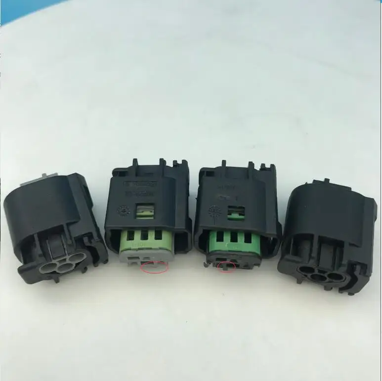 

Free shipping 3pin tyco plastic Radar sensor plug connector,auto light waterproof electrical plug for 968402-1 DJ7033YA-0.6-21