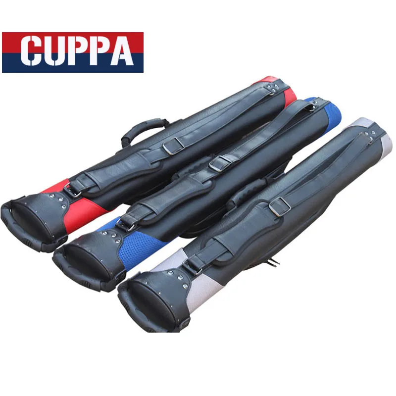 Ad alta Capacità Tazza di Tè 4 Fori 1/2 Biliardo Accessori Biliardo Pool Cue Case Nero Con Funzione di Blocco Automatico Cina