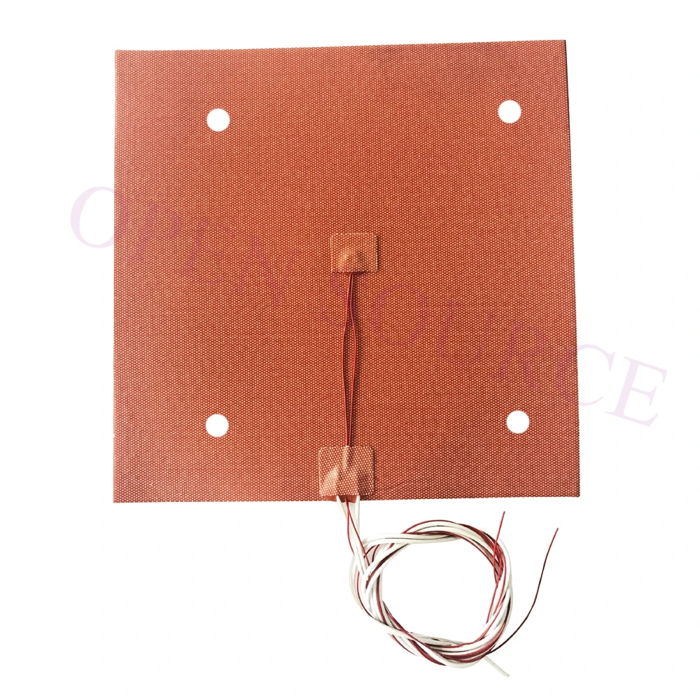 USA Material! Ender-4 235x235mm Silicone Heater Heated Bed Build Plate 12V24V 220V 110V for Creality Ender 4 3D Printer