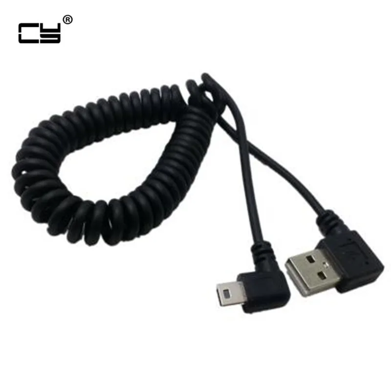 Cable Mini USB Retráctil 90° para Cámara Coche MP3/MP4 - imagen 5