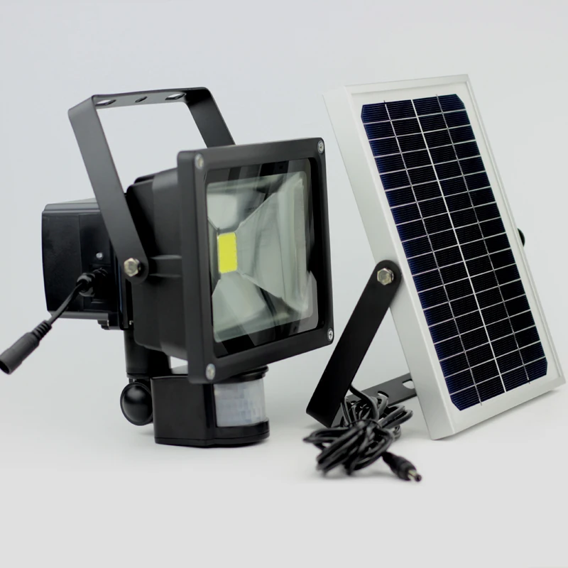 Imagem -03 - Goginsor Solar Projectores Kit 20w Led Luz de Segurança com Movimento Detectado Sensor Parede Ip65 ce Rohs Aprovado