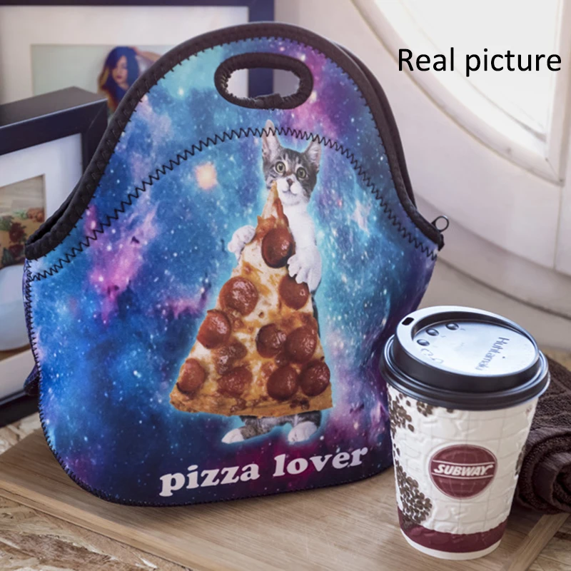 Insulated Lunch Bags for Women Lancheira Thermal Insulated Neoprene Lunch Bag for Kids Lunchbags With Zipper Cooler Lunch Box