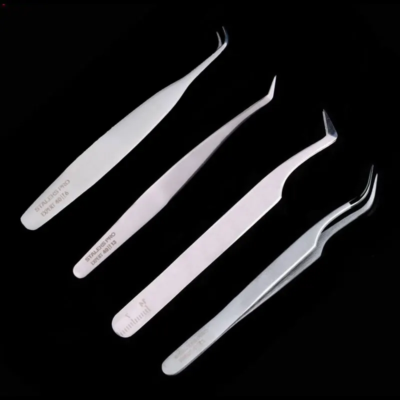 Professional Eyelash Tweezers 3D Volume Eyelash Extension Tweezer Excellent High Precision Makeup Tweezers