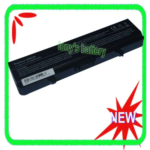 6Cell Battery for Dell Inspiron 1525 1526 1545 1546 Vostro 500 GW240 RN873 M911G X284G