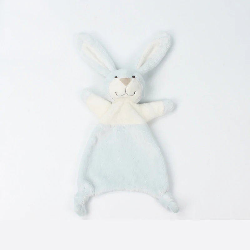 Baby Comforter Blanket Soothing Towel Newborn Security Blankets Soft Plush Bunny Rabbit Doll Baby Toys Handkerchief 0-12 Months