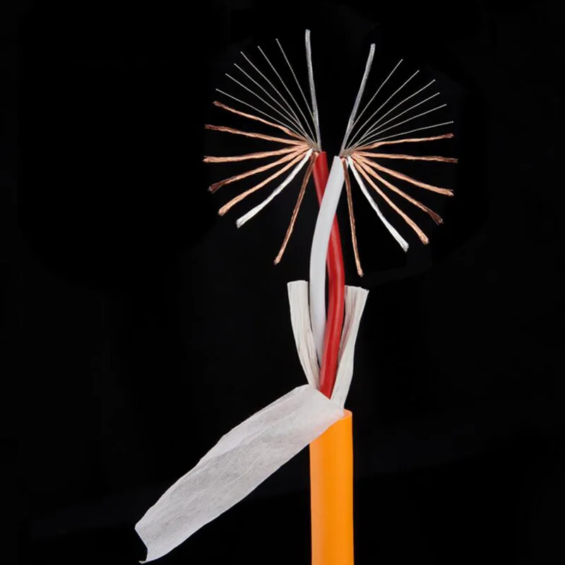 스피커용 DIY 은도금 구리 HIFI 오디오 케이블 와이어 - FD-S210 S220