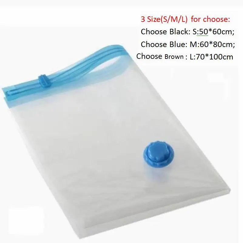 1 Piece Hot Sale Large Space Storage Bedding Bag Vacuum Seal Compressed Packing Organizer