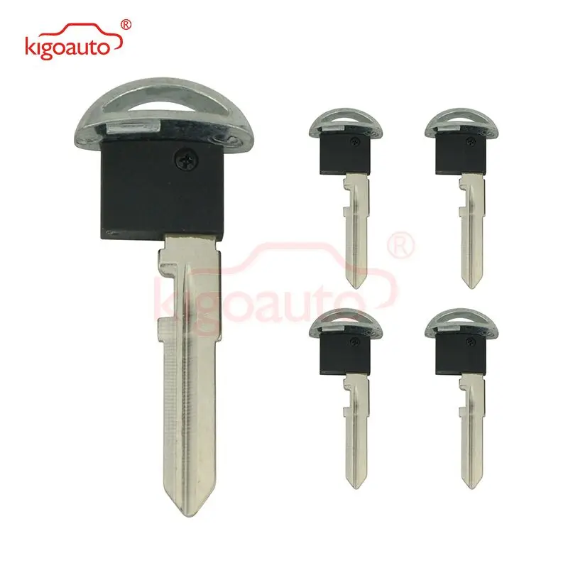 

Kigoauto 5pcs WAZSKE13D01 smart key blade for Mazda CX-5 emergency key insert 2013 2014