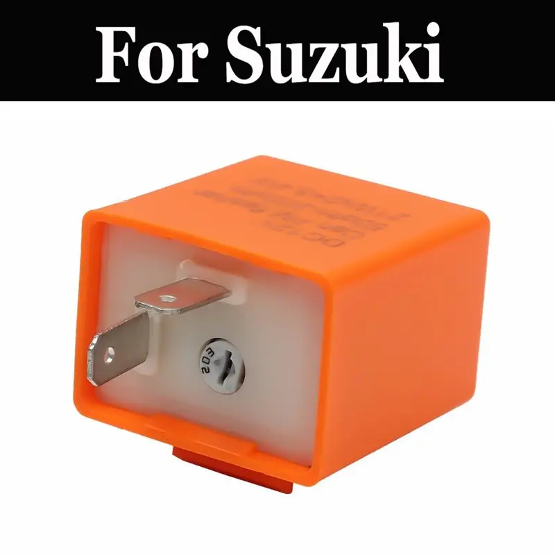 12v Car Auto Motorcycle Adjustable Frequency Led Flasher Relay For Suzuki Vs 750glp 1400gl Vz 125 800 Vx800 Xf 650 425