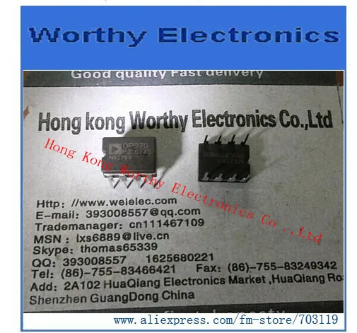 Free  shipping    10pcs/lot         OP270FZ      OP270F   OP270      CDIP-8