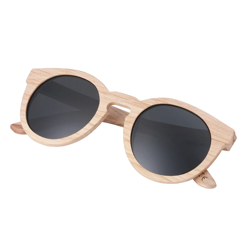 BerWer New 100% Real Wood Sunglasses Polarized Handmade Bamboo Women Sun Glasses Oculos De Sol Feminino