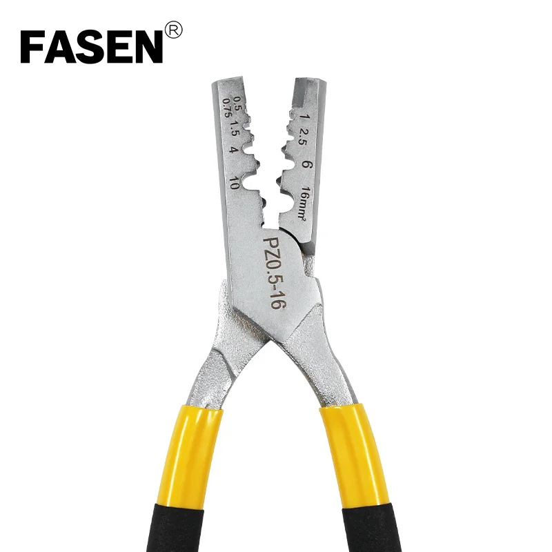 PZ0.5-16 Crimp Tube Terminals Pliers Germany Style Small Crimping Tool Electrical Bootlace VE /EN/GT Terminals Crimping Tools