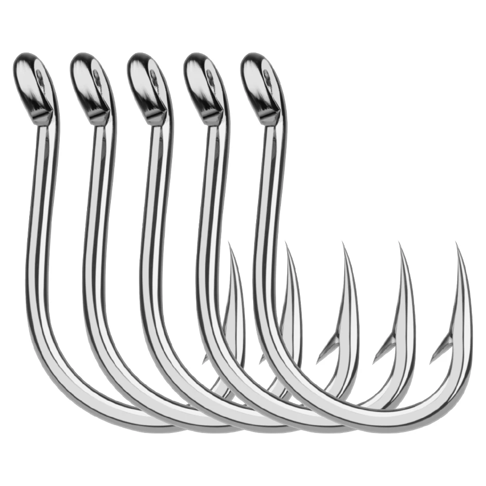 amazon saltwater fishing hooks HAYABUSA CIRCLE HOOK SPECIAL DESIGNThe offset shank worm hook has a long shank and a narrow gap 15PCS Classic Treble Hooks Large