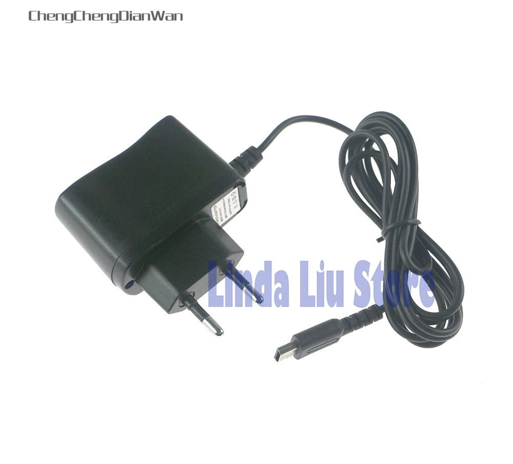 

ChengChengDianWan 15pcs EU Plug Charger Adatper Home Travel Wall Charging Power Adapter DC 5.2V for Nintendo DS Lite NDSL