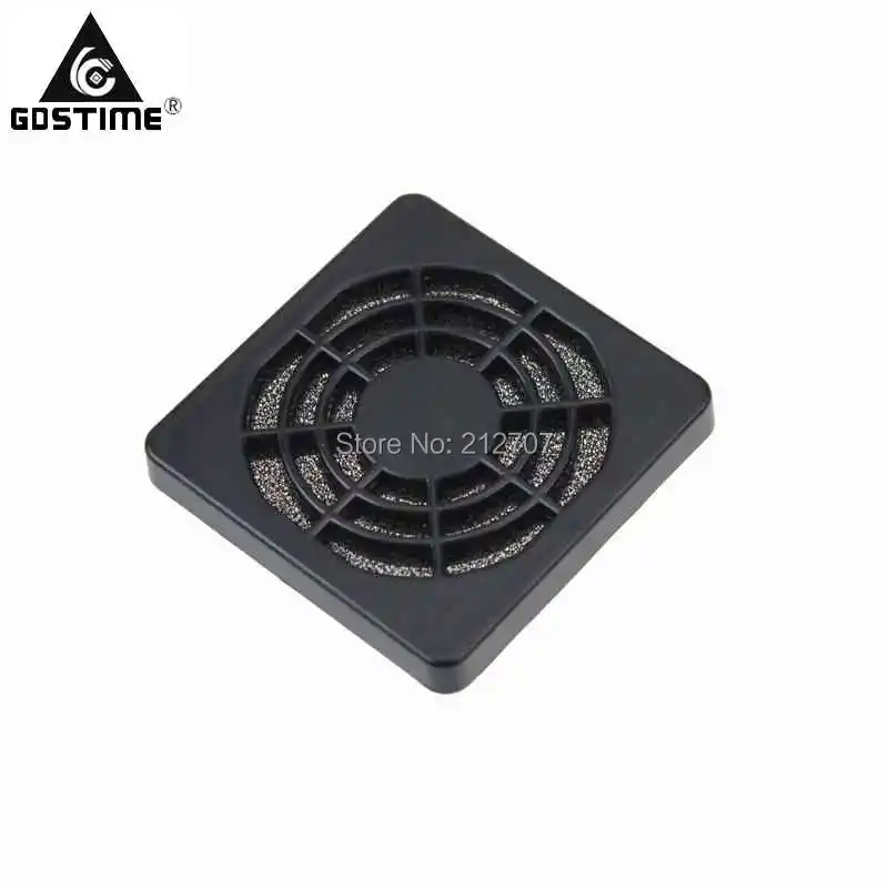 50PCS Gdstime 50mm Fan Dustproof Cover Computer Case Mesh PC Dust Filter Black 5cm