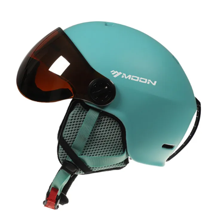 MOON-Skihelm mit Brille, Schneefirier, Formen, Sicherheitsausrüstung, Outdoor-Sport, Winter 4