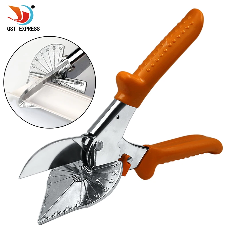 45-180 Degree Multi Angle Mitre Siding Wire Duct Cutter PVC PE Plastic Pipe Hose Scissor Cut Housework home decor Plumbing Tool