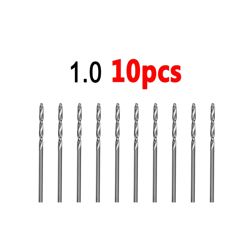 1 Set Drill Bits HSS High Speed Steel Drill Bits Set Tool HSS Power Tools M35 Alloy Mini Carving Clamp For Craft Carving Diy