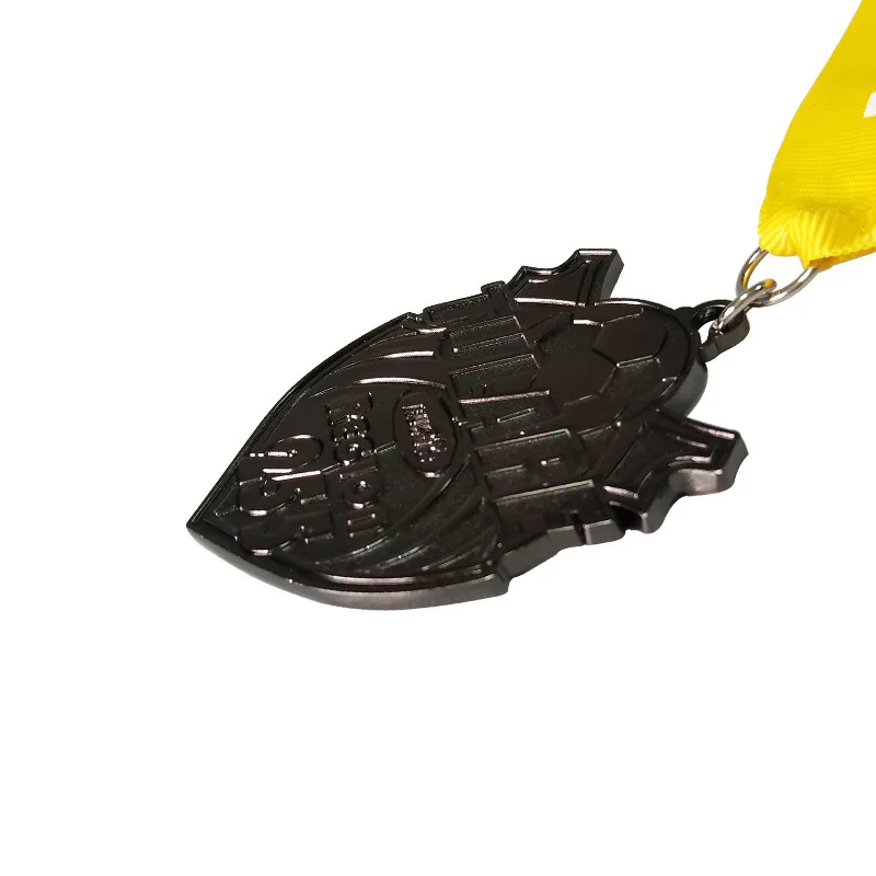 New model & Most popular Black Nickel Finish Promotional Medal