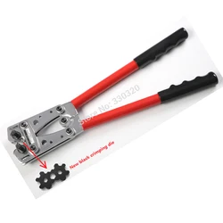 6-50mm2 Copper Tube Terminal Crimping tools and pliers for cable lugs,heavy duty cable lug crimping tools LX-50B