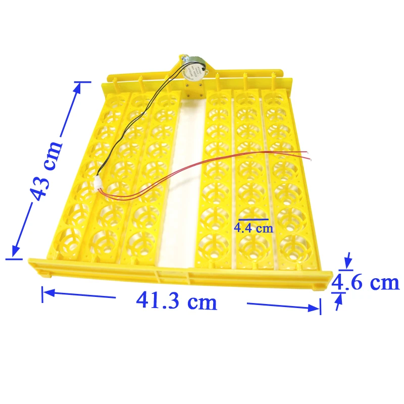 New 48 Eggs Chickens Ducks And Other Poultry Tray Automatic Incubator Egg Tray Automatically Turn The Eggs Incubation Equipment