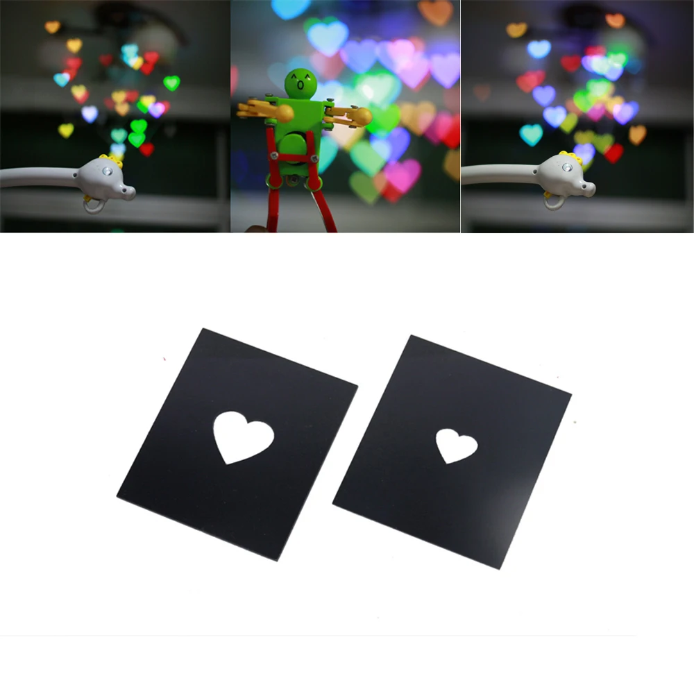 Bokeh Effect Heart-shaped Filter +49 52 55 58 62 67 72 77 82mm P Ring Cokin P Set Photography for Canon Nikon Yongnuo Lenses