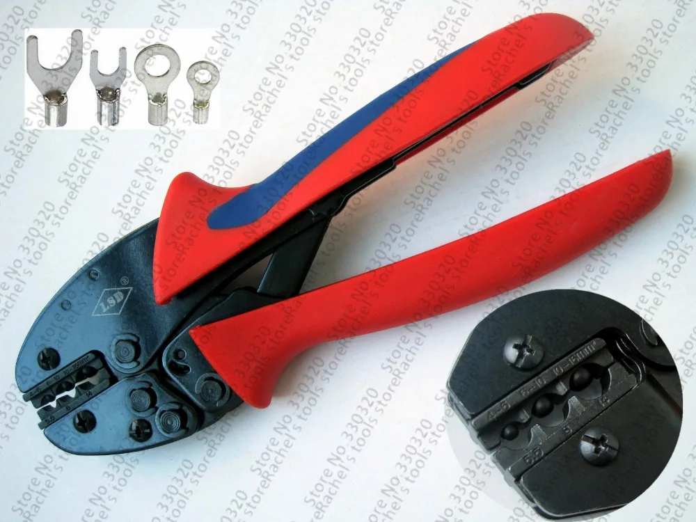 Hand crimping tools S-616TD crimper for non-insulated terminal lug types 4-16mm2