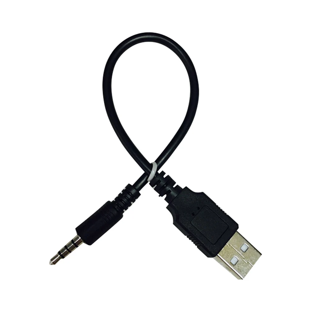 3,5mm Stecker auf USB AUX Jack Audio Kabel Lade Adapter Kabel Draht für Auto MP3 2019NEW