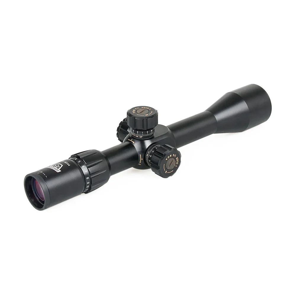 Quality guarantee tactical 4-16x44 SFIRF rifle scope red/green mil dot scope one piece tube gz10279