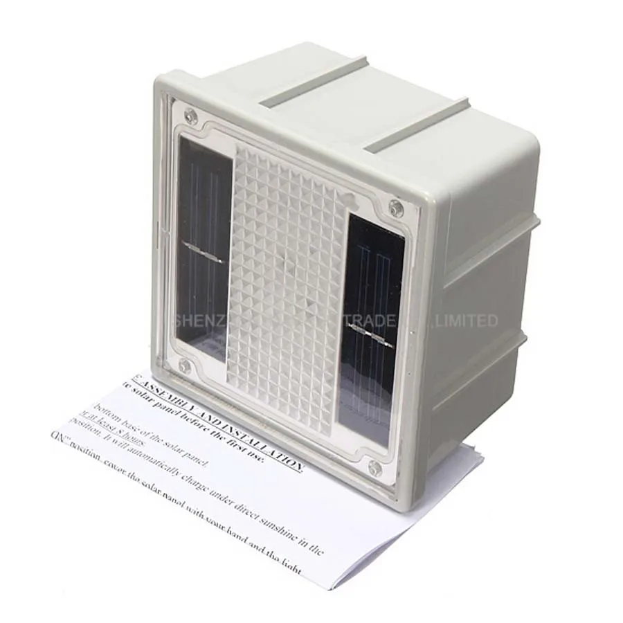 28pcs/lot LED Square Solar Powered Light Garden Light Solar Lantern Outdoor Garden Solar Lamp YH0901