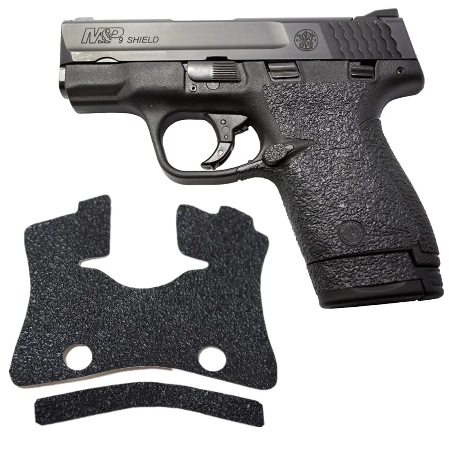 Non-slip Rubber Texture Grip Wrap Tape Glove sleeve for Smith & Wesson M&P Shield 9mm .40 S&W holster 9mm magazine accessories