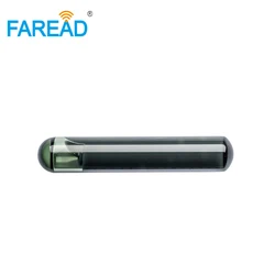 10pcs 4*23mm Mircochip EM4305 Bioglass Rfid Transponder Passive Aquaculture Animal Digital Pet ID Tag for Chip Identifier