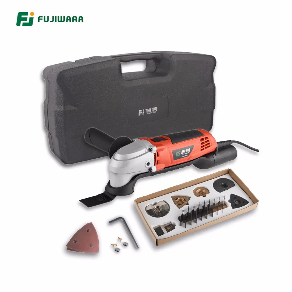 

FUJIWARA 6-Speed Oscillating Multi-Tools 220V 50HZ Electric Multifunction Machine Trimmer Cutting Machine Electrical Shovel