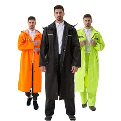 Working Coveralls Waterproof Hooded Raincoat Overalls Reflective Dust-proof Paint Spray clothing Hood Protective Work clothes