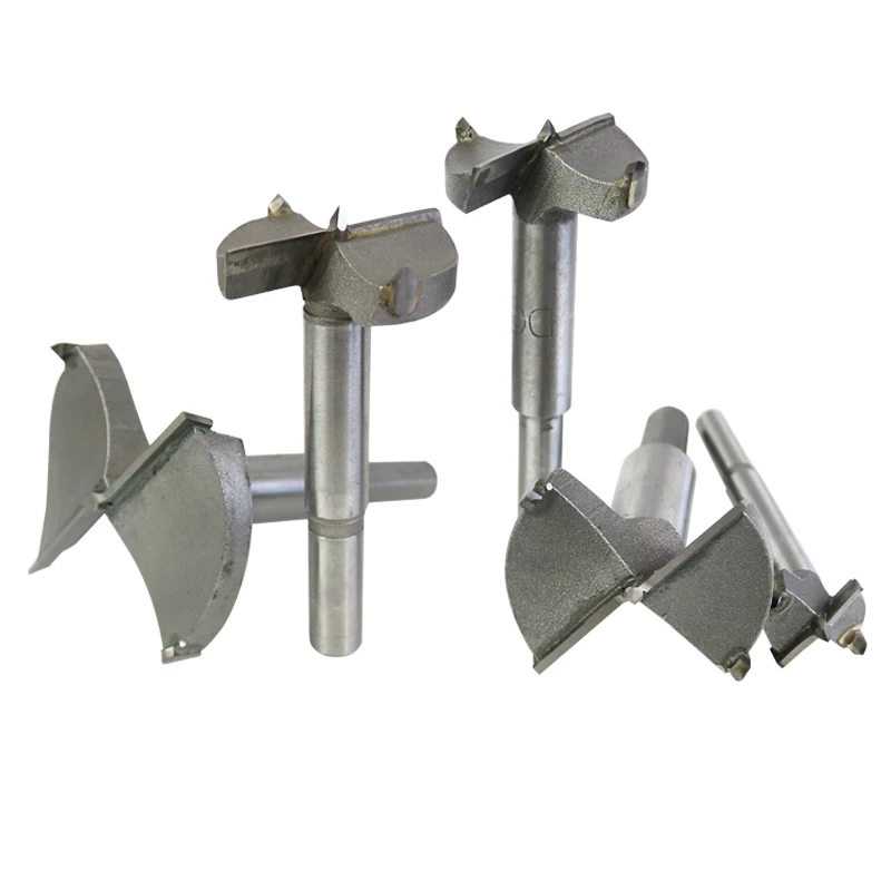 Carboneto Forstner Madeira Carpintaria Ferramenta de Corte de Dobradiça Cilíndrica de Plástico Furo Chato Viu Broca de Núcleo 38 mm 40 mm 45 mm 50 mm 53 mm