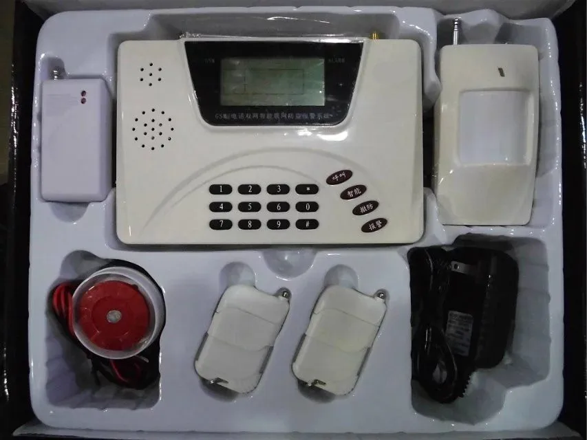 99 Wireless Zones  GSM+PSTN burglar alarm system