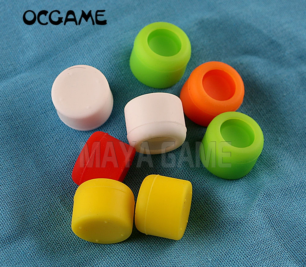 

OCGAME 100PCS/LOT Enhanced Kit Silicone Analog Thumb Grips Cap Thumbsticks Increase Height cap for ps3 PS4 xbox360 xbox one