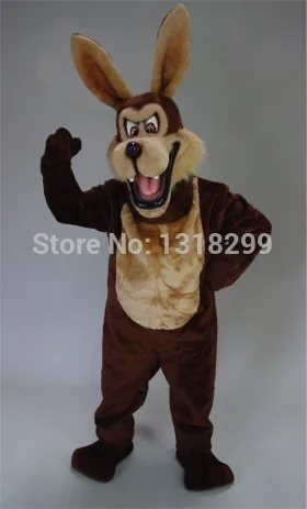 

mascot Brown Mean Coyote wolf mascot costume fancy dress custom fancy costume cosplay theme mascotte carnival costume