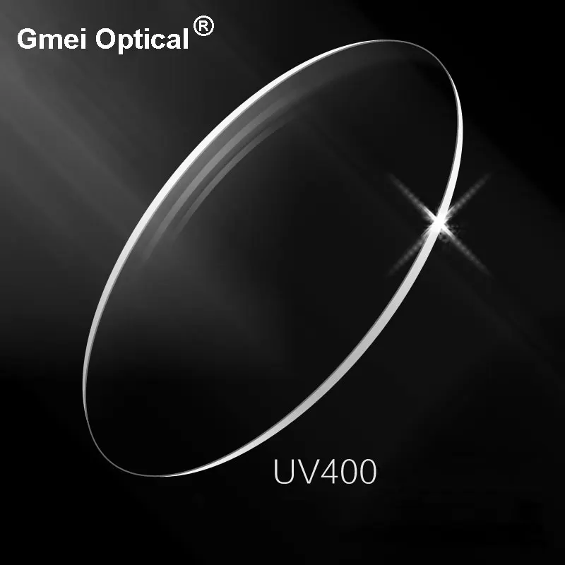 High Quality Radiation Protection Index 1.56 Clear Optical Single Vision Lens HMC, EMI Aspheric Anti-UV Prescription Lenses,2Pcs