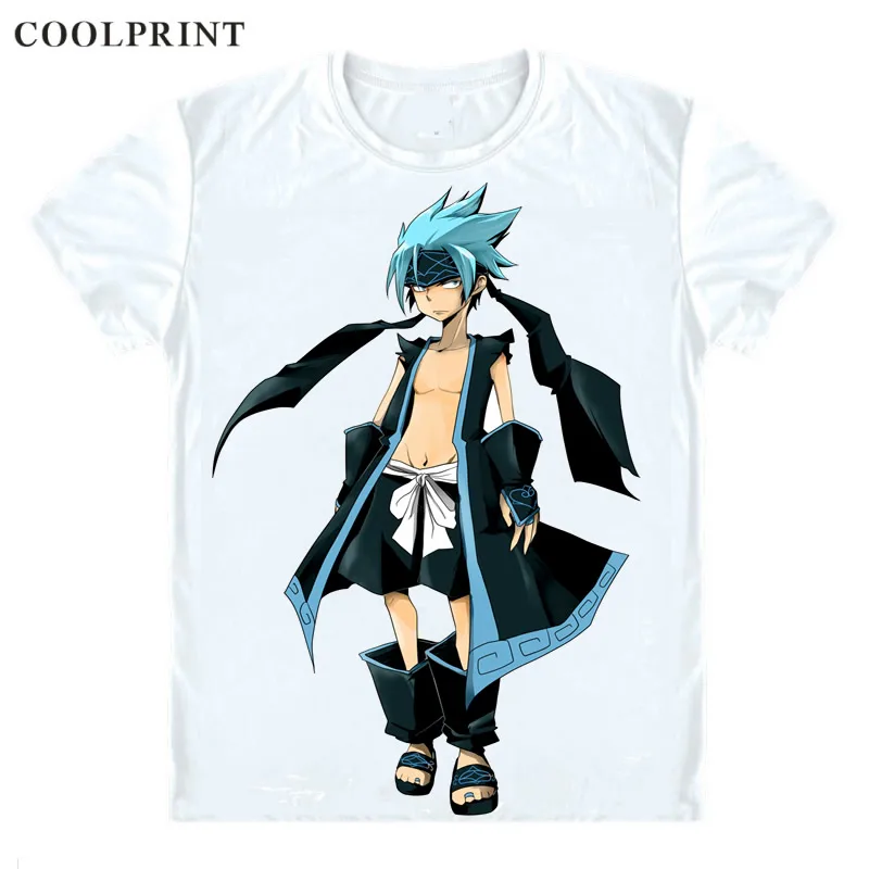 Usui Horokeu Horohoro Trey Racer T Shirt Shaman King Hiroyuki Takei Shaman Kingu Men TShirt Premium T-Shirt Short Sleeve Shirts