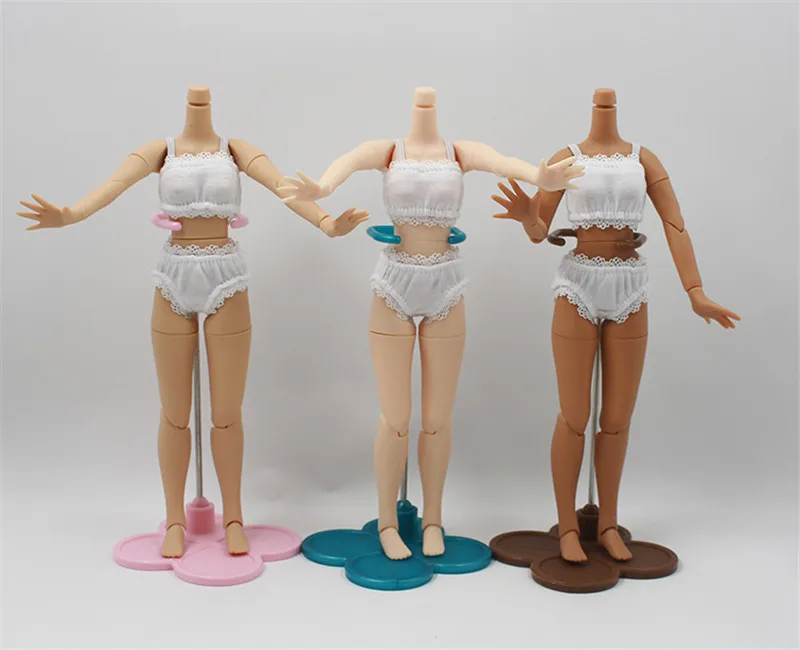 Outfits for Blyth doll White Underwear Camisole cute dressing for icy DBS 1/6 BJD