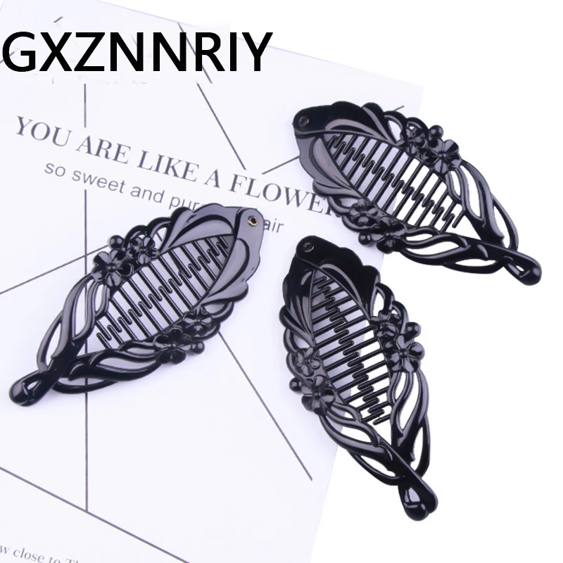 Fish Black Hair Clips for Women Accessories Hairpins Hairclip Korean Fashion Barrette Claw Clip Girls Birthday Gifts Jewelry